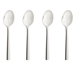 Amefa 4-Piece Moderno Mocca Tea Spoon Silver